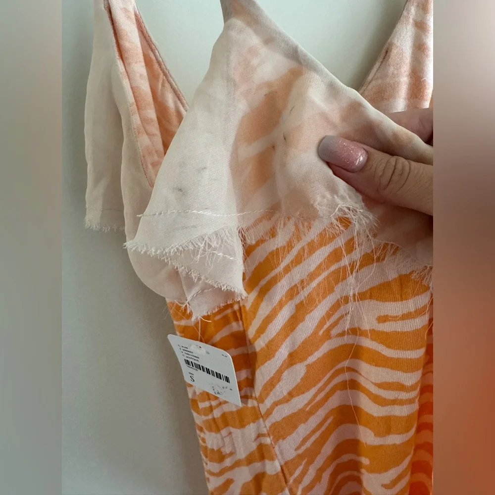 NWT Free People Intimately Kara Printed Cami